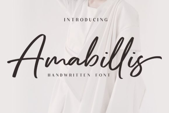 Amabillis: A Elegant Script Font