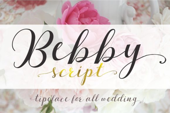 Bebby Script: Elegant Typography