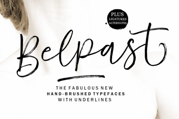 Belpast Script: Elegant Font for Craft Creators