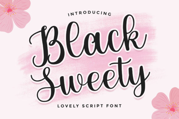 Black Sweety Script: A Font for Polished Branding