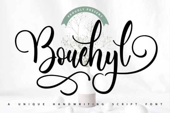 Bouchyl Unique Handwriting Script Font