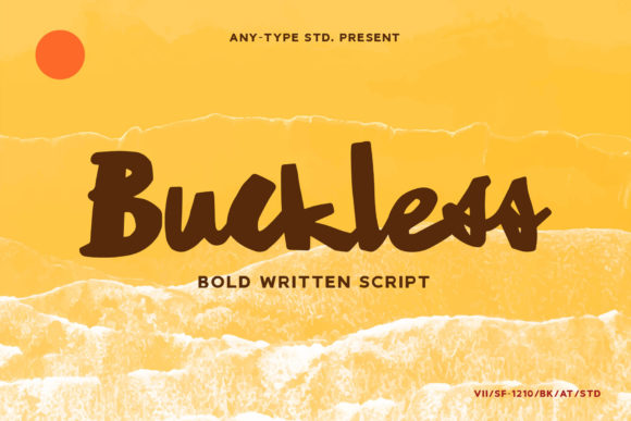 Buckless Script: A Font for Business Style
