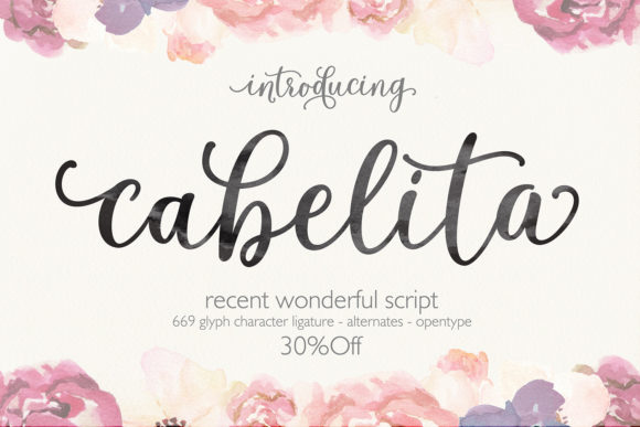 Cabelita Script: A Bold, Elegant Choice