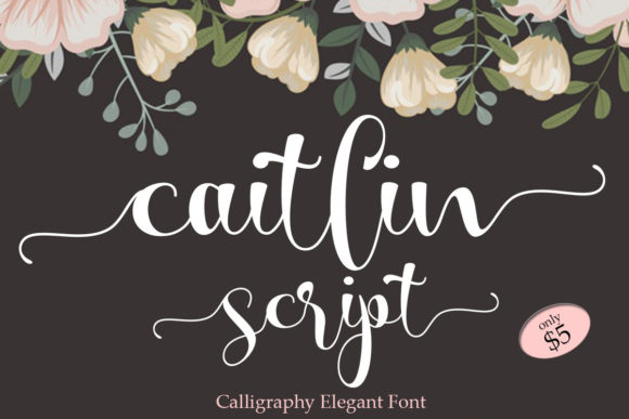 Caitlin Script: Elegant Handwritten Font