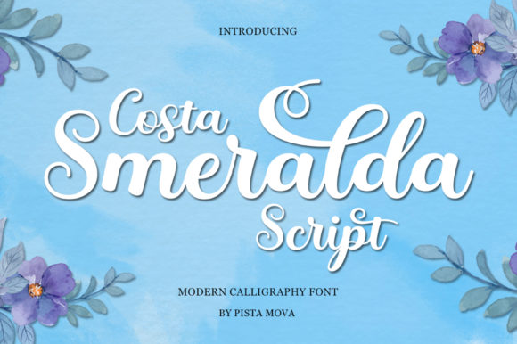 Costa Smeralda Script: A Stylish Typeface
