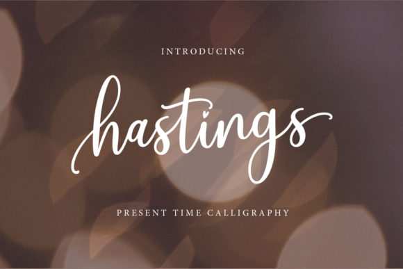 Hastings Script: A Timeless Display Font