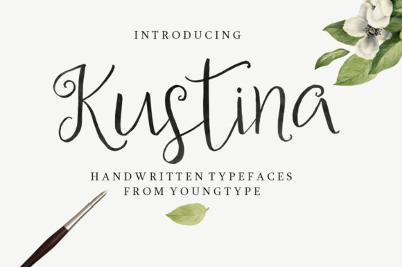 Kustina Script: A Font That Elevates Your Brand