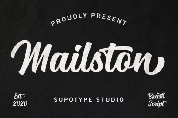 Mailston Script: A Vintage Display Font