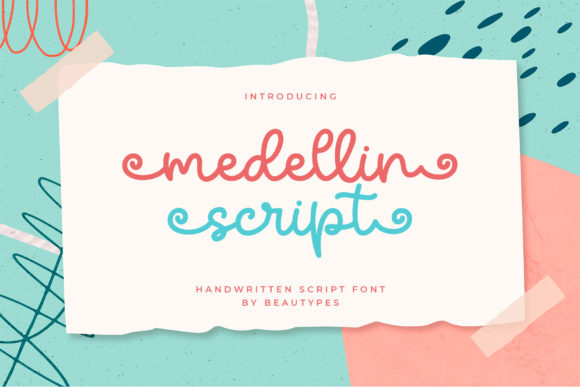 Medellin Script: A Hand-Lettered Font for Makers