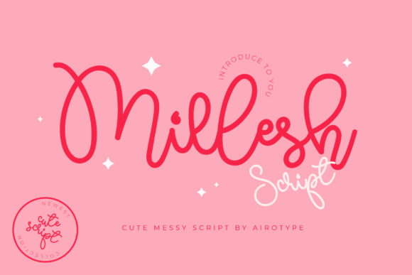 Millesh Script: A Sweet Typeface for Creative Projects