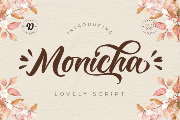 Monicha Script: Elegant Font for Digital Marketing