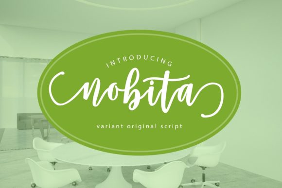 Nobita Script: A Stylish Font for Creative Projects