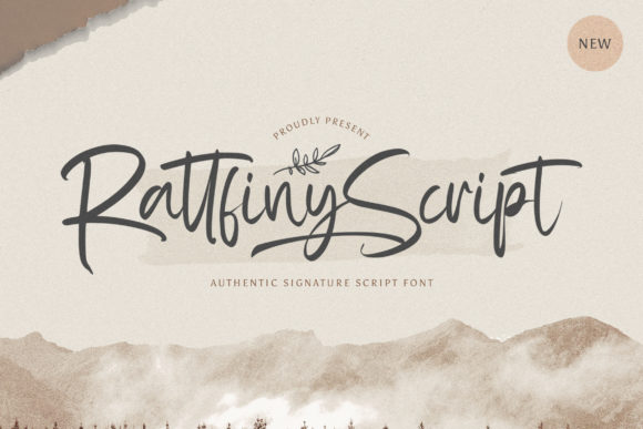 Rattfiny Script: A Delicate Design Companion