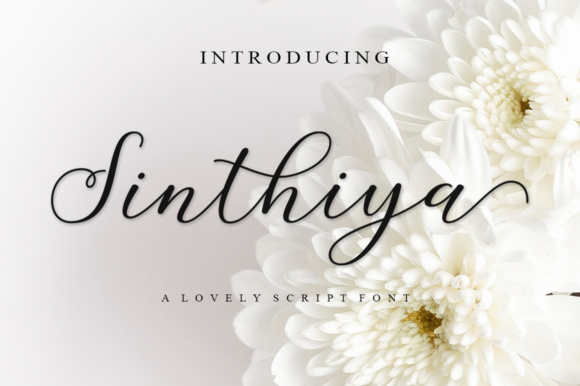 Sinthiya Script: A Font for Business Elegance