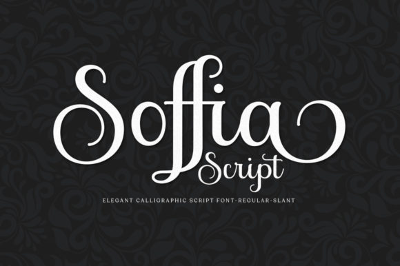 Soffia Script: Elegant Font for Craft Creations