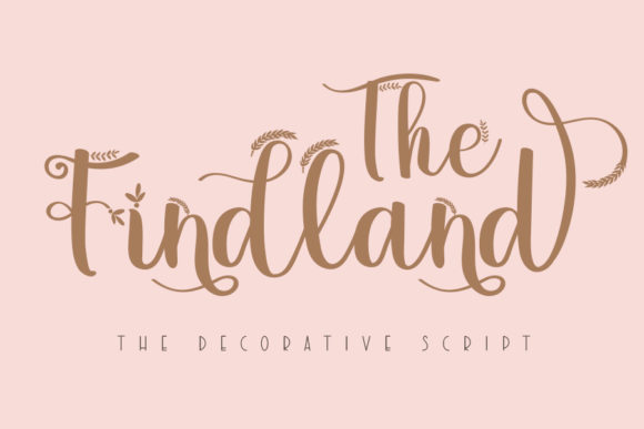 The Findland: A Warm Font for Business Branding