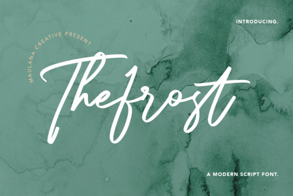 The Frost Modern Script