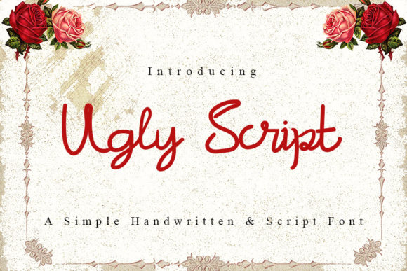 Ugly Script: A Handwritten Font for Makers